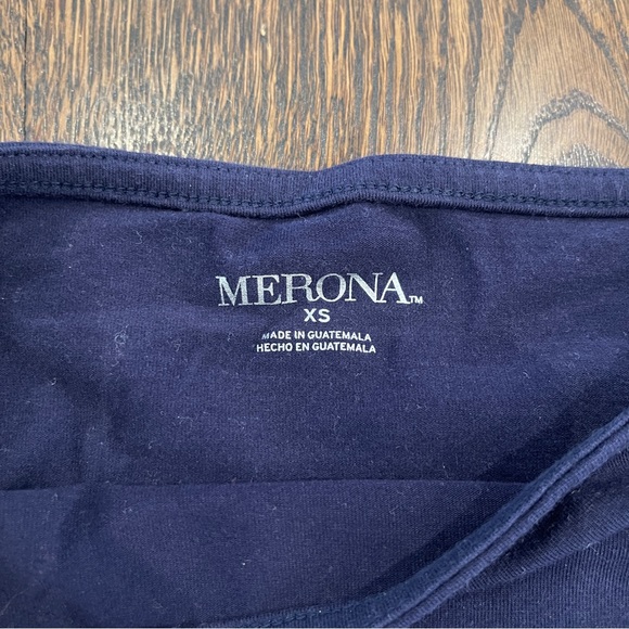 Merona 3/4 Sleeve Striped Shirt - Picture 3 of 4